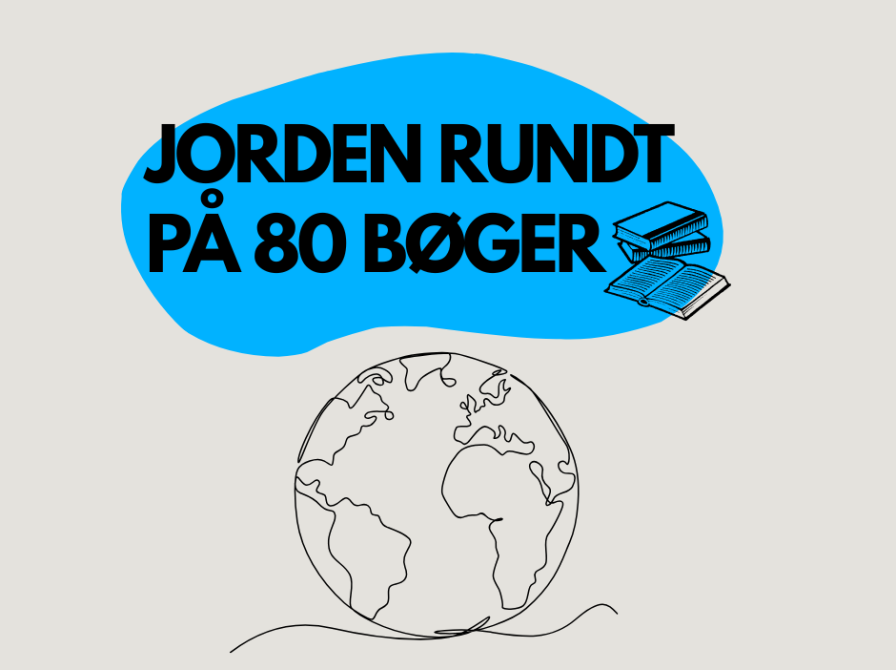 jorden rundt på 80 bøger